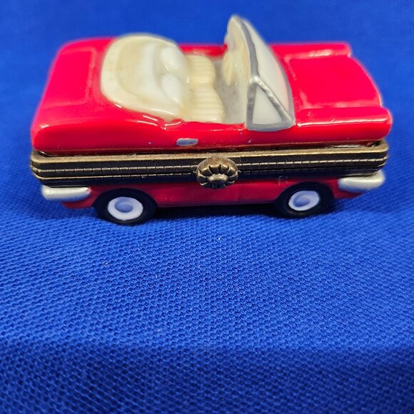 Midwest Cannon Other - Vintage Porcelain Hinged Midwest Cannon Hinged Trinket Box